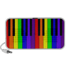 Clavier d'arc-en-ciel système de haut-parleurs