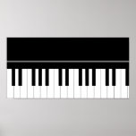 Clavier de piano affiches