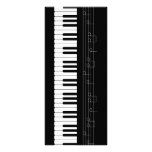 Clavier de piano modèle de double carte