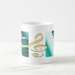 Clavier de piano mugs à café