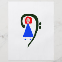 Clef basse bleue femelle rouge de bleu de robe prospectus