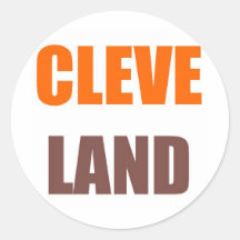 CLEVELAND RONDE STICKERS