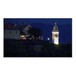 clocktower de forteresse carte de visite