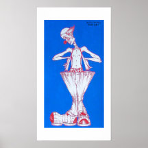 clown broek poster