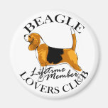 Club d'amants de beagle magnets pour réfrigérateur