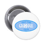 Club de grand-papas de première fois (bleu) pin's