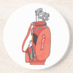 clubs de golf dessous de verre