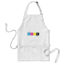 CMYK pré-compriment des couleurs Tablier