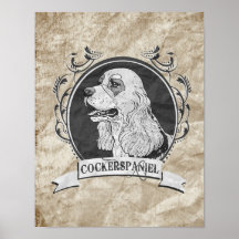 COCKER (2) POSTERS