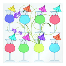Cocktail - SRF Faire-part Personnalisé