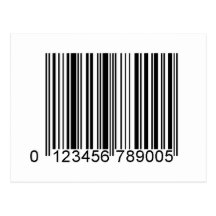 Code barres carte postale
