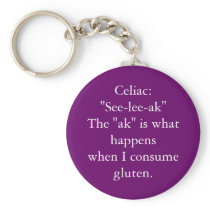 Coeliaque : keychain de "Voir-Lee-ak"