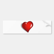 COEUR 1 ADHÉSIF POUR VOITURE