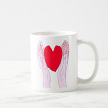 COEUR AMOUR PAIX 1.PNG TASSES À CAFÉ