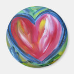 Coeur avec l'aimant d'espoir