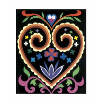 Coeur coloré - chemise t-shirt