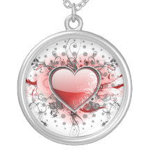 Coeur d'amour - collier personnalisé