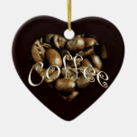 Coeur de café ornements