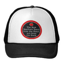 coeur de professeurs casquettes de camionneur
