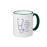 Coeur d'infirmière de sage-femme mug