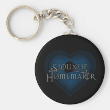 Coeur gothique de ménagère de Siouxsie Porte-clefs