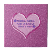 Coeur impertinent carreaux