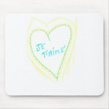 COEUR JE T'AIME0001.jpg Tapis De Souris