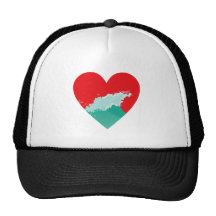 coeur orageux sauvagement heart casquettes de camionneur