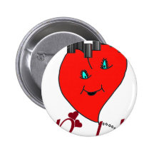 COEUR PUNK.png Badges Avec Agrafe