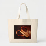 coeur sac de toile