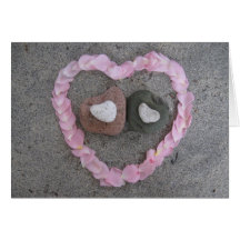 Coeur Stone7 Carte De Vœux