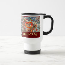 Coeur volontaire de jardin de roche de tasse de vo