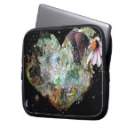 Coeur votre monde 2 trousses pour ordinateur portable