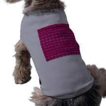 Coeurs à la mode mignons de rose de colorant de cr t-shirts pour chien