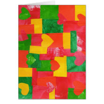 Coeurs Carte