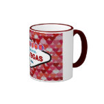 Coeurs de Las Vegas de tasse d'amusement