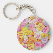 Coeurs de sucrerie de Valentine Porte-clé