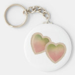 Coeurs fondus porte-clefs