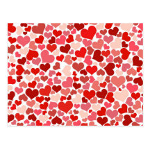 Coeurs mignons cartes postales