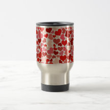 Coeurs mignons tasse à café