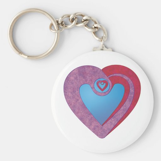 Coeurs spéciaux porte-clefs