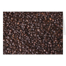 Coffee Beans Cartao