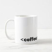 <coffee> Tasse de HTML