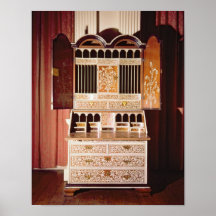 Coffret de bureau de Vizagapatam Affiche