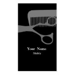Coiffeur Modèles De Cartes De Visite