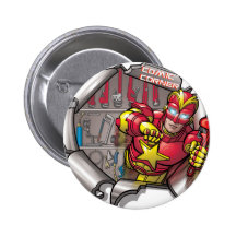 Coin comique badges