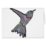 Colibri Artsy Carte De Vœux