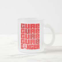 Collage de Cancer de sang de TRAITEMENT Tasse À Café