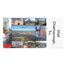 Collage de Chattanooga Tn. Modèle Pour Photocarte
