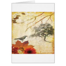 COLLAGE de CHUTE orange Cartes